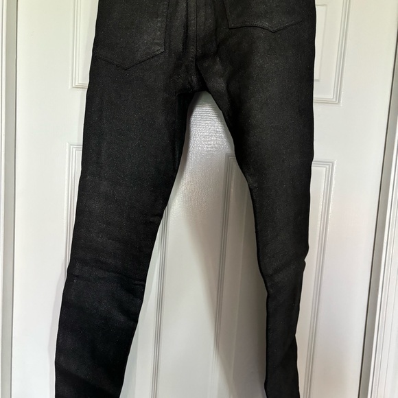 AG Jeans Farrah High-Rise Ankle metallic black - Picture 4 of 6